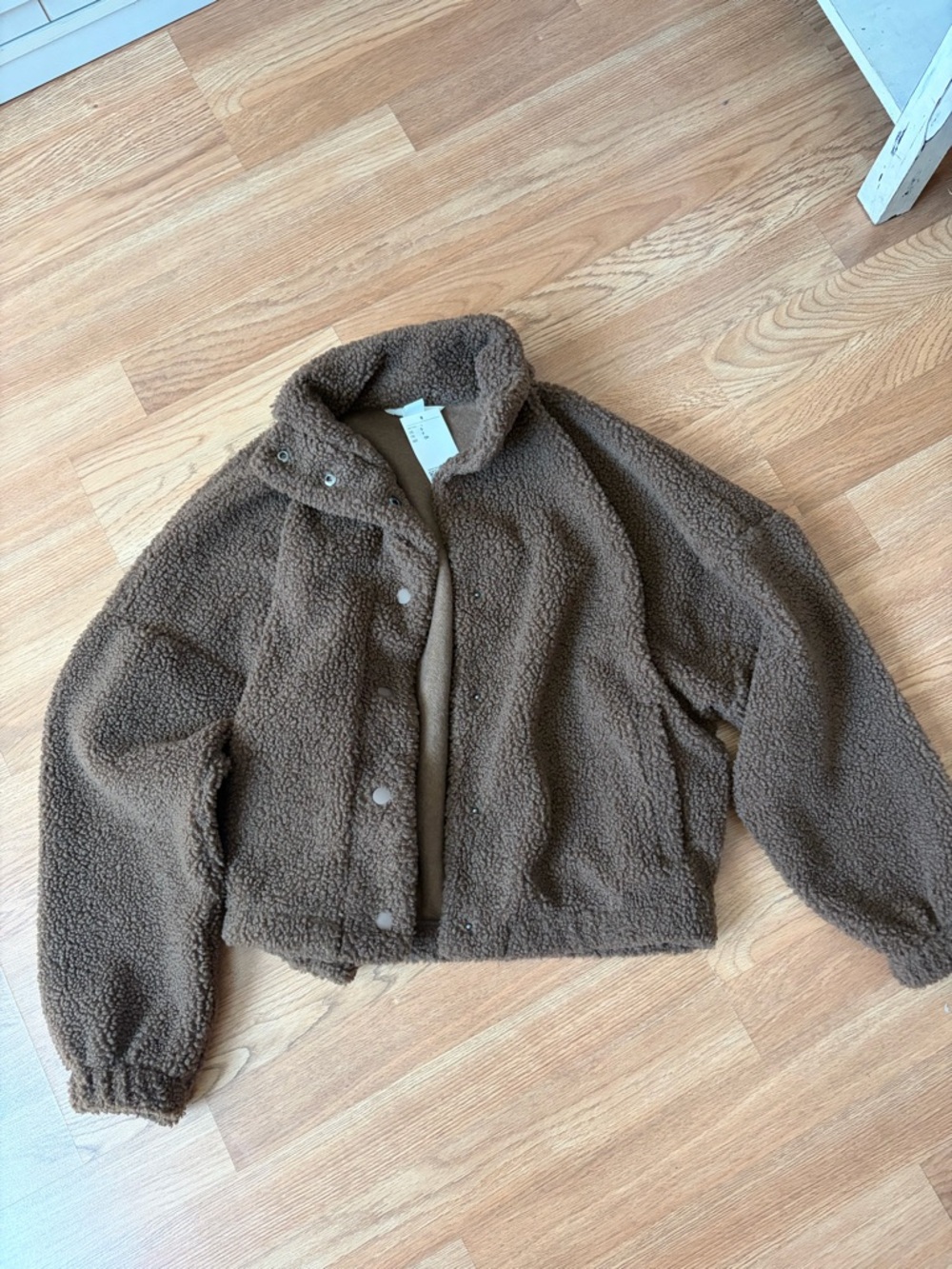 H&M Teddy Brown Jacket - Picture 7 of 7